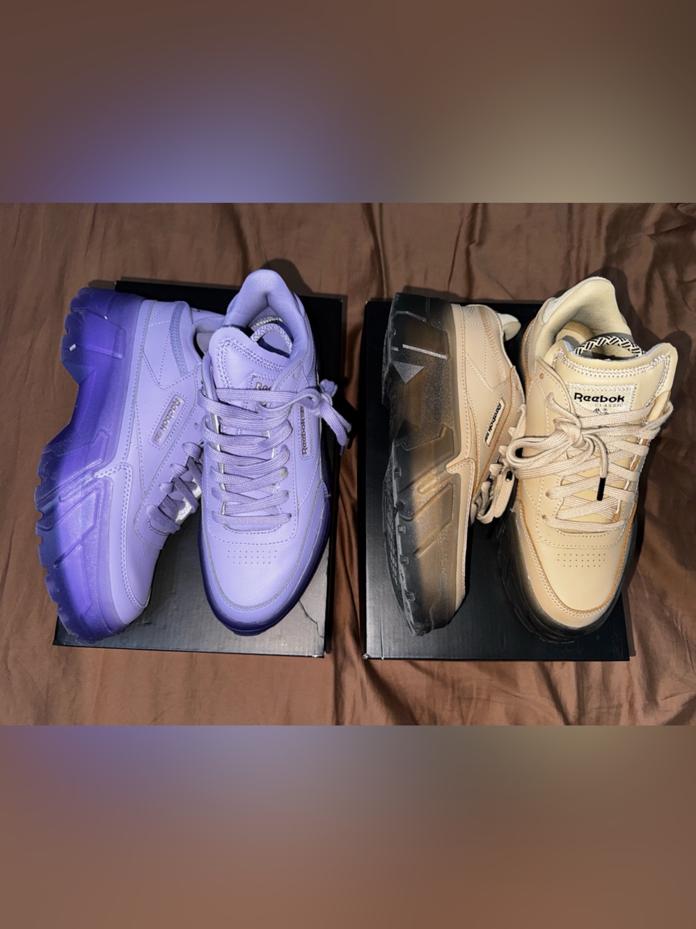 Cardi B x Reebok Wmns Club C
'Crisp Purple' & 'Sahara'